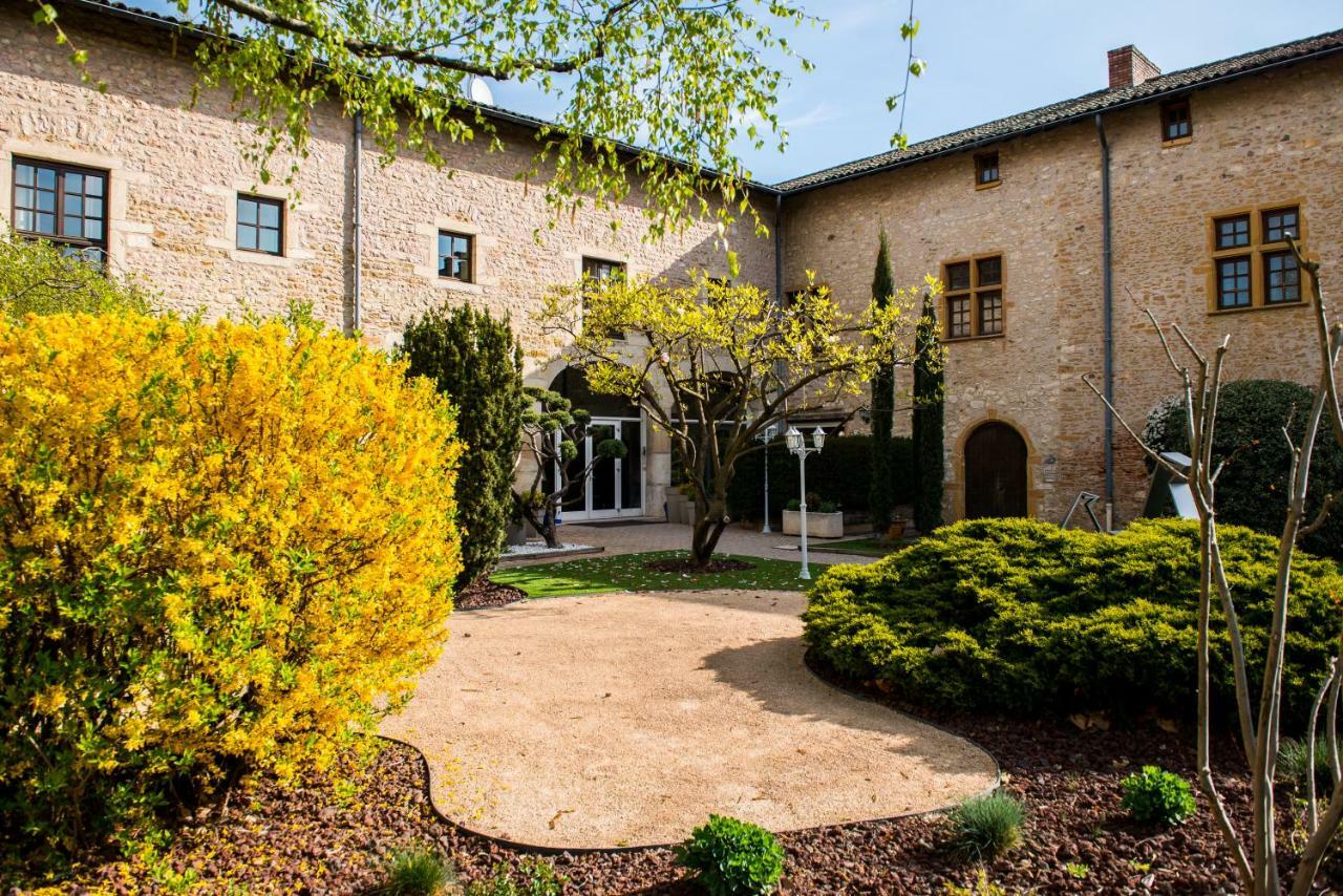 Demeures Et Chateaux L'Abbaye Caladoise - Anciennement Hostellerie Ferme Du Poulet Villefranche-sur-Saône Dış mekan fotoğraf
